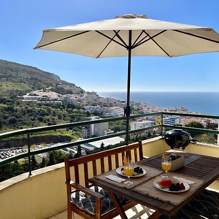 Casa Do Mar - Sea View - Wifi - Barbecue Apartman Sesimbra Kültér fotó