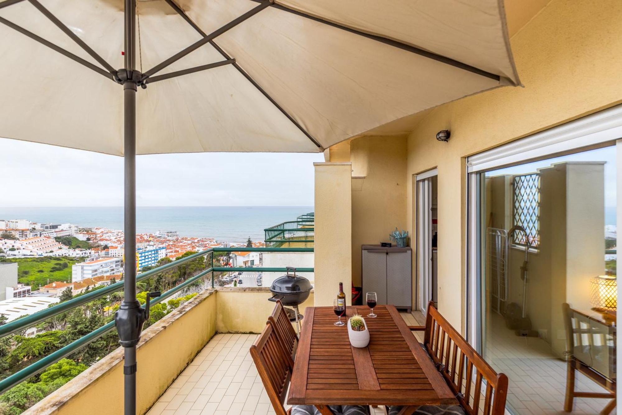 Casa Do Mar - Sea View - Wifi - Barbecue Apartman Sesimbra Kültér fotó